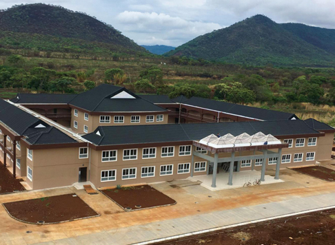 O Projecto de escola segundária de bem-estar em Mazowe, Zimbabué